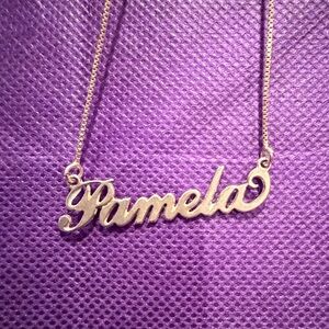 Sterling Silver Name Necklace
